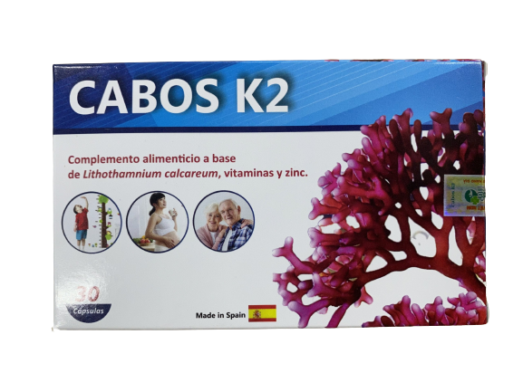 Cabos K2  bổ sung canxi tự nhiên cho cơ thể